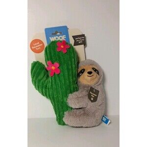 Woof Crew Dog Toy Squeaky Plush Dog Toy